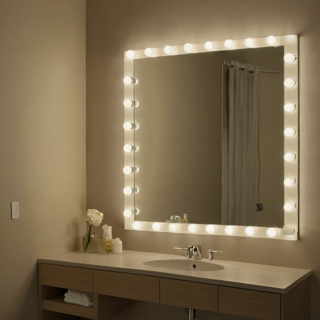 Side lighting usually gives floor mirrors better facial visibility than overhead lighting alone editorial visual