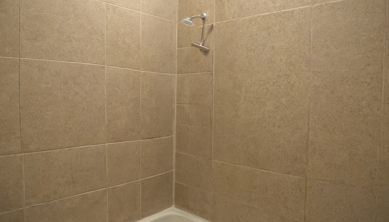 When should a shower use wall panels instead of tile over a membrane?