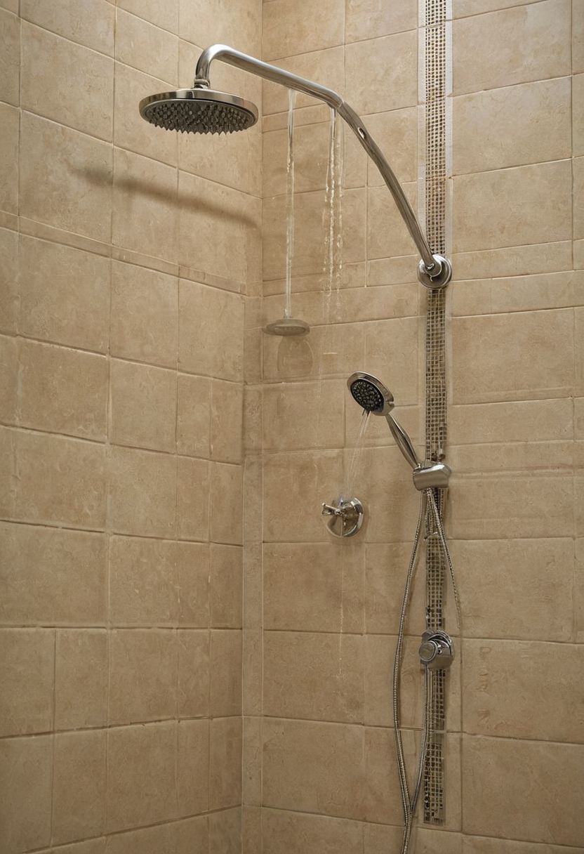 Shower panels and tile over membrane control water in different ways editorial visual